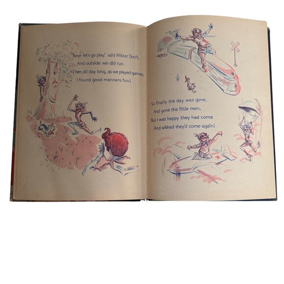 Vintage 1943 Childrens Book "Manners" Starring Mr. Do & Mr. Don't First Edition - Picture 14 of 16